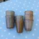 Vintage stoneware mugs