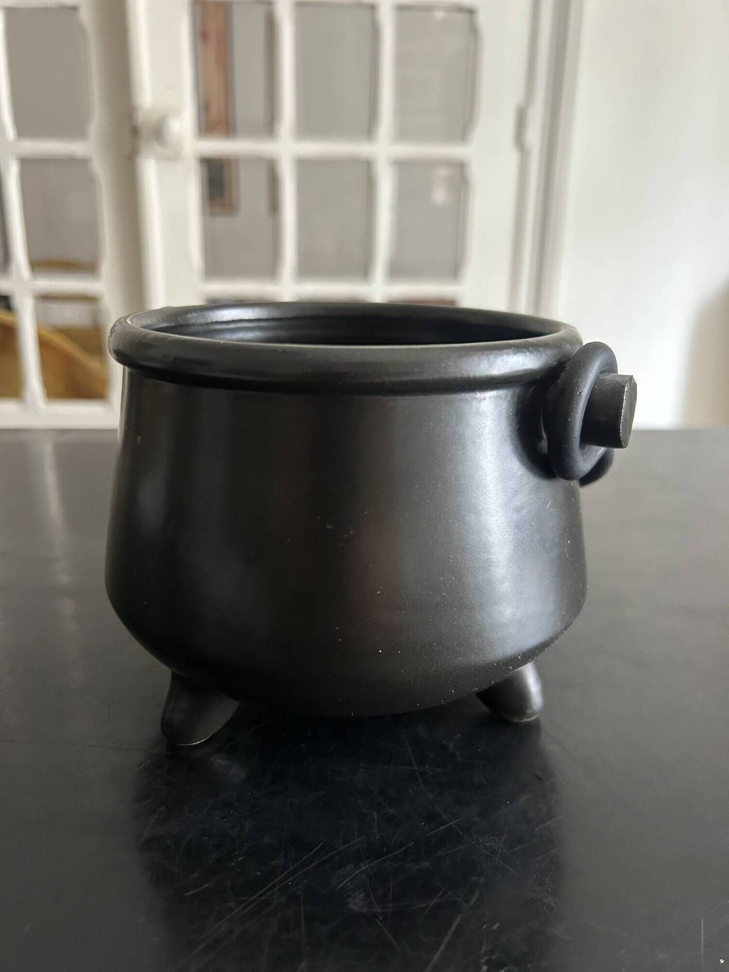 tripod pocket vase in ceramic Arts Ceram 1950s