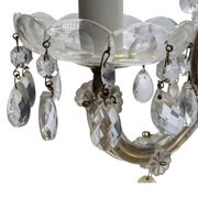 Vintage *Maria Theresa Style Table Lamp – 1950's Crystal & Brass