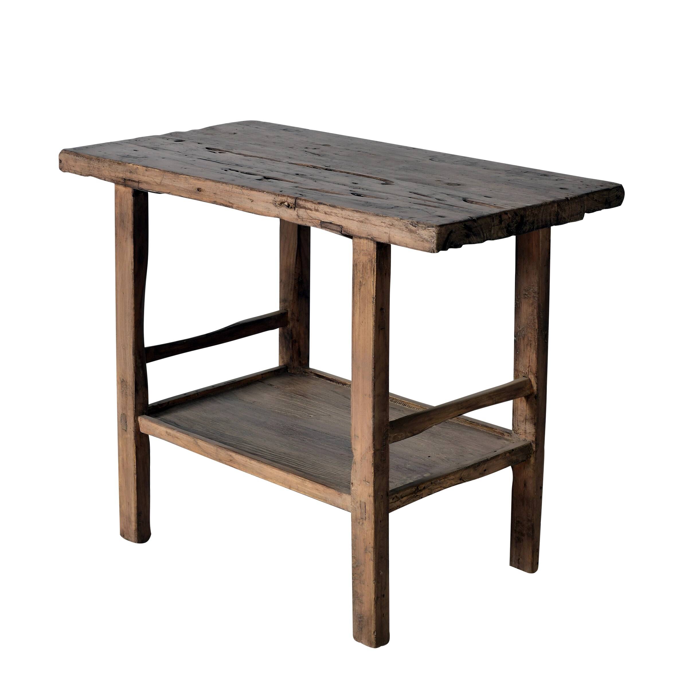 Jining - Small Chinese console in ancient elm no. 4