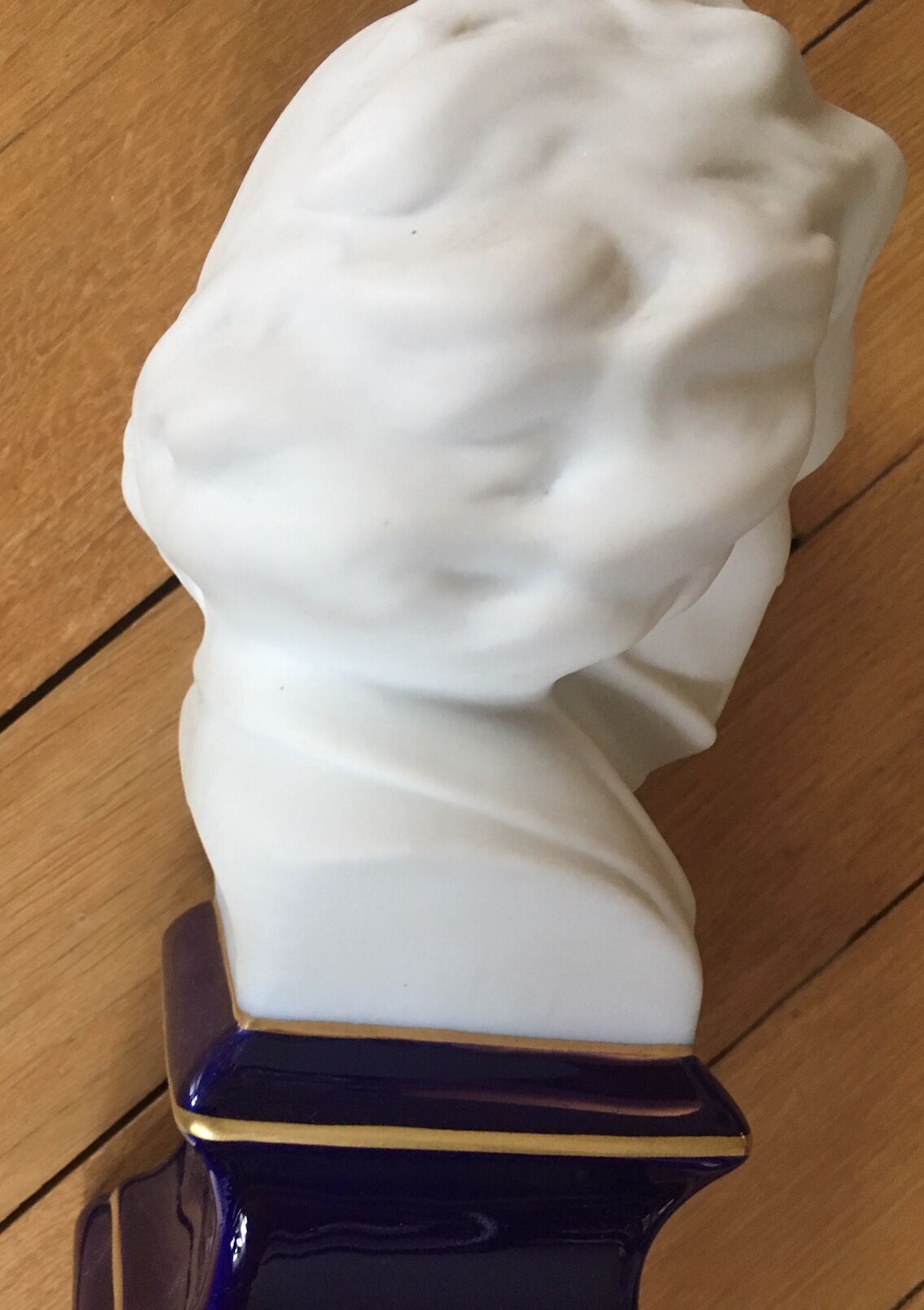Buste Beethoven biscuit porcelaine Limoges