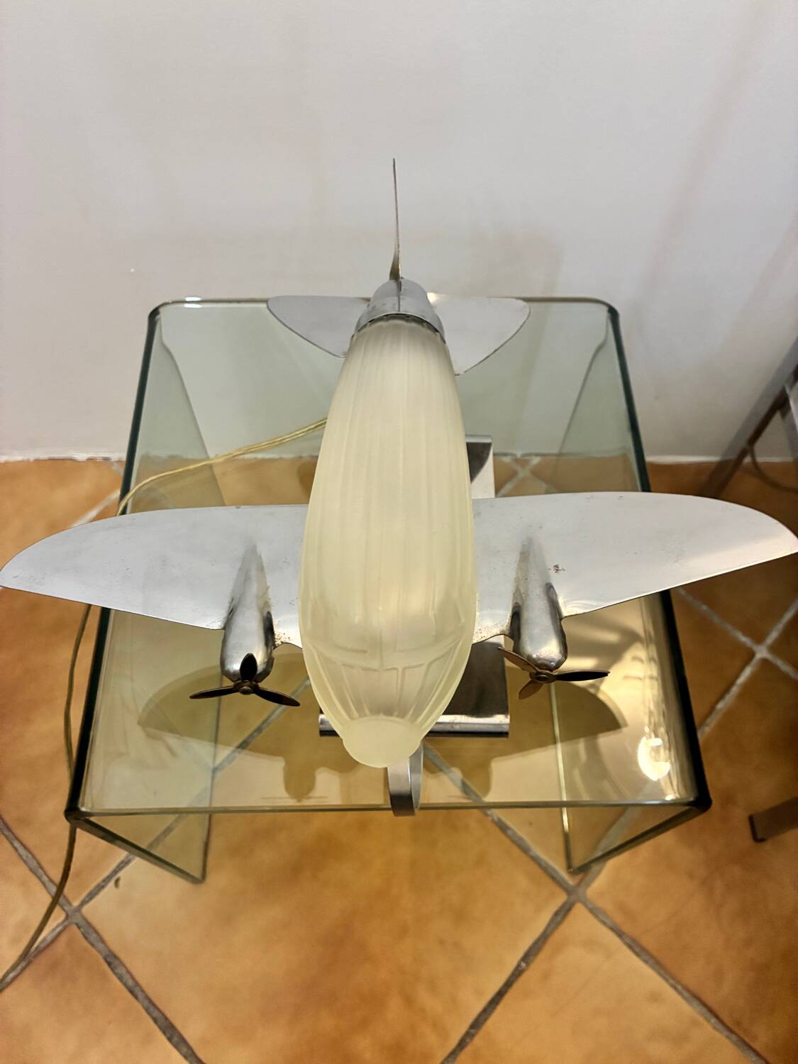 Lampe avion Sarsaparilla, Nyc 1984