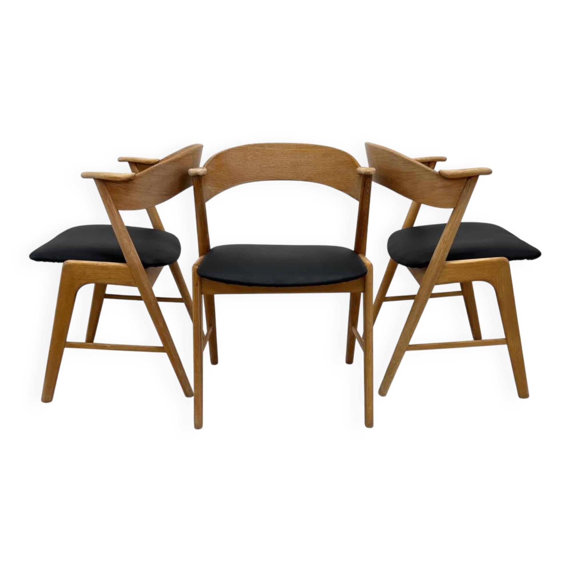 Kai Kristiansen Model 32 Dining Chairs, Korup Møbelfabrik.