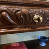 Console or turned wooden service table