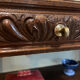 Console or turned wooden service table