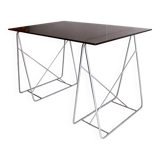 Olivier Mourgue Airborne chrome metal trestles