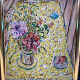 Nature morte sur carton
