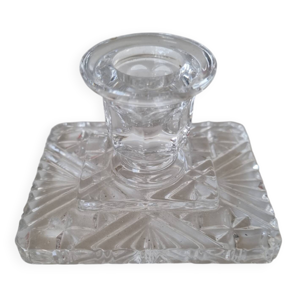 Bougeoir en cristal