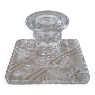 Crystal candle holder