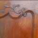 Pair of carved oak cabinet doors