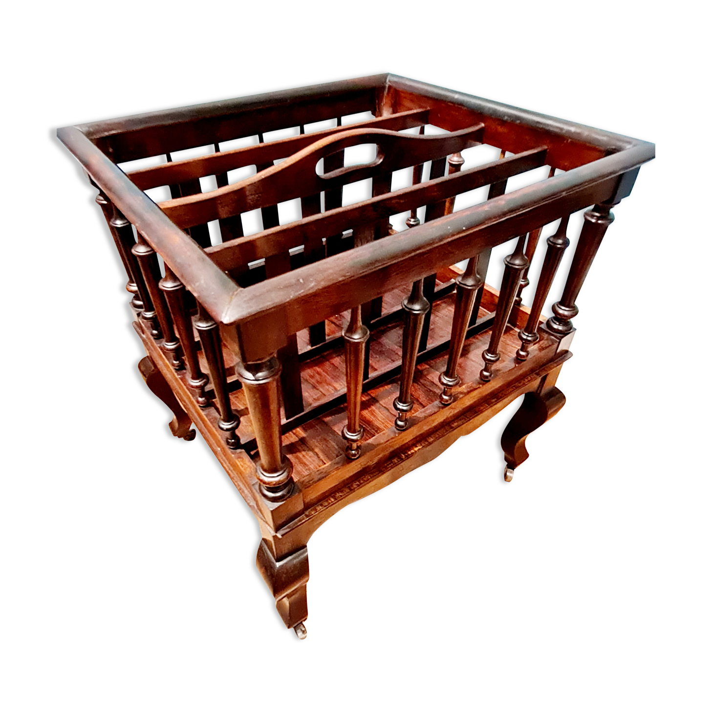 English magazine holder nineteenth century