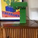 Green 'Blitz' Table Lamp, Trabucco, Vecchi, Volpi, Stilnovo Italy 1972
