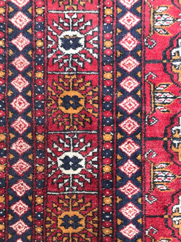 Former Pakistani Bukhara rug 156x250 cm