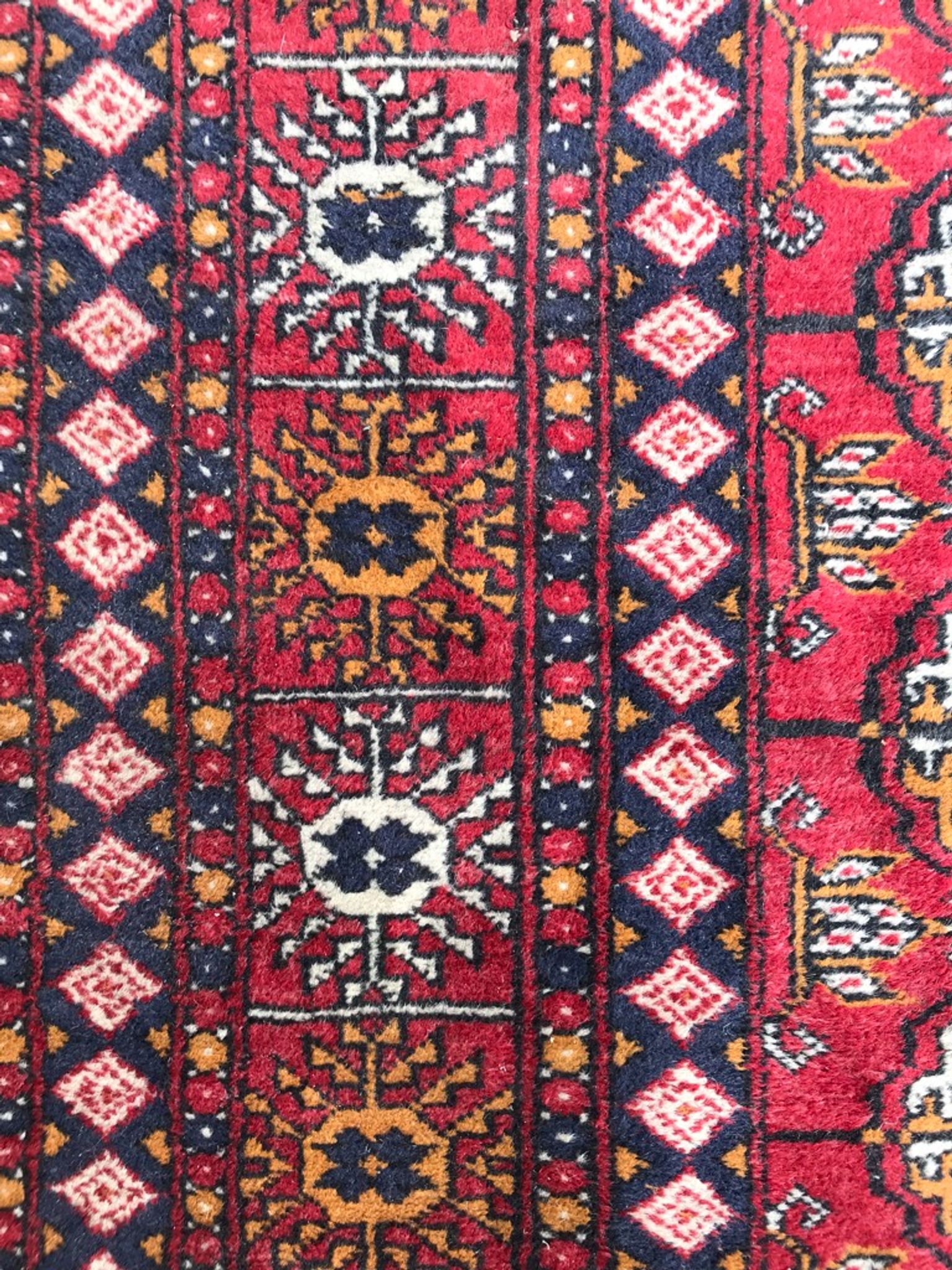 Former Pakistani Bukhara rug 156x250 cm