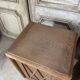Pair of Art Deco bedside tables in oak