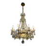 Lustre montgolfière en cristal