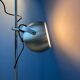 Silver mid-century vintage Herda eyeball floor lamp