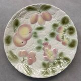 Large round salty fruit slip dish