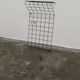 Vintage metal coat and hat rack