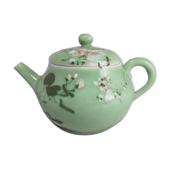Ancient Chinese or Japanese celadon teapot 19th century