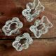 Daum crystal salt and pepper shaker duo