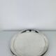 Vintage oval silver-plated tray