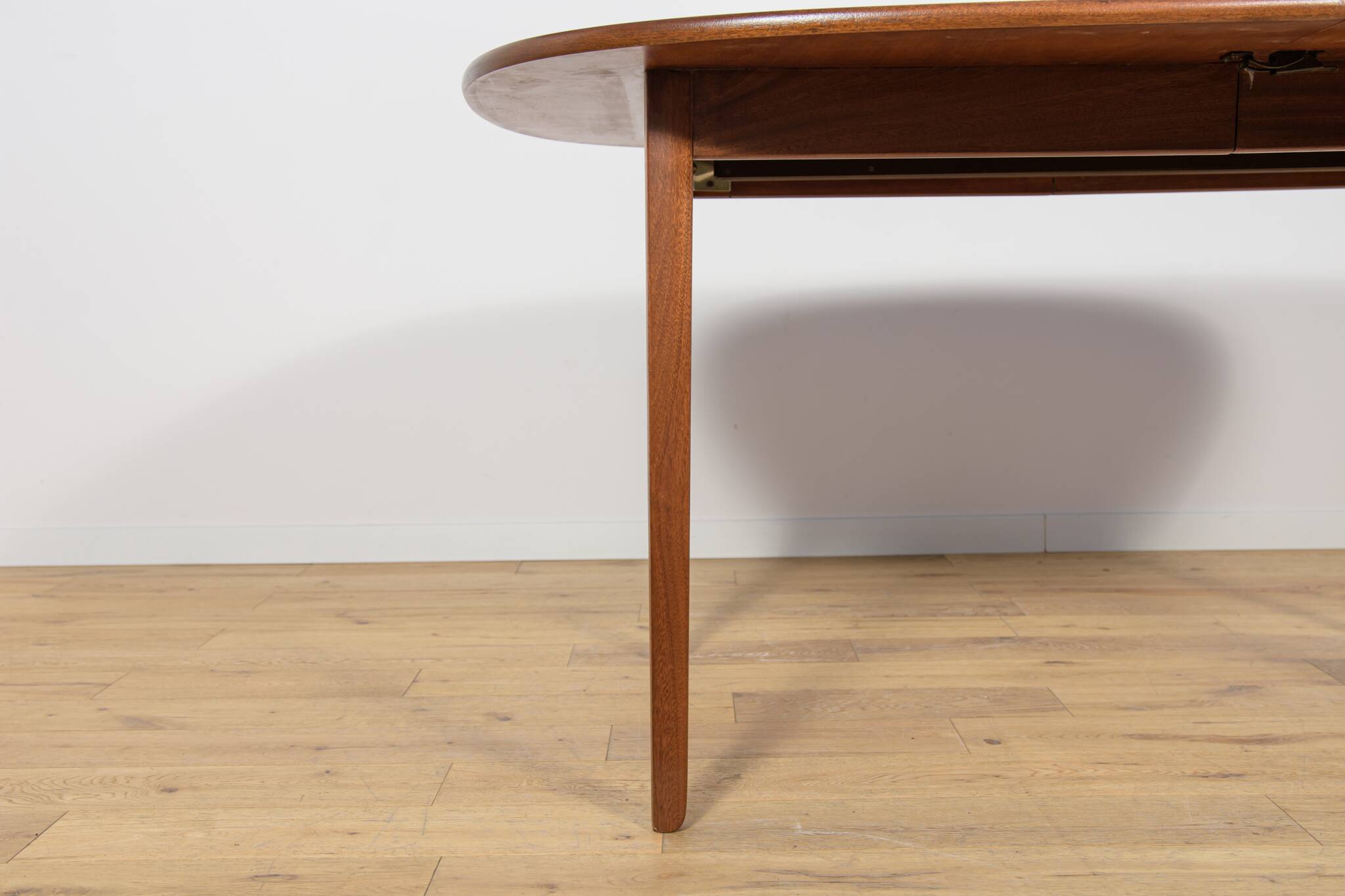 Table de Salle à Manger Extensible Mid-Century par Ole Wanscher pour Poul Jeppesens Furn