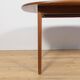 Table de Salle à Manger Extensible Mid-Century par Ole Wanscher pour Poul Jeppesens Furn