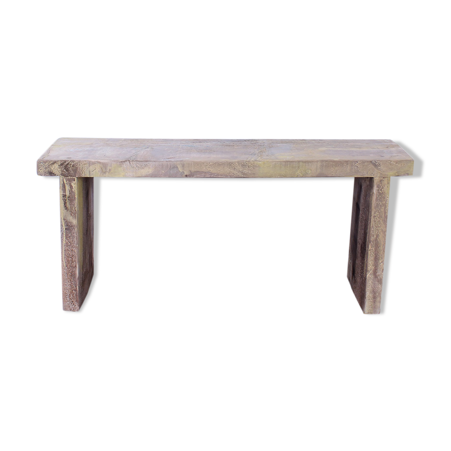 Beautiful wooden painter bench patina