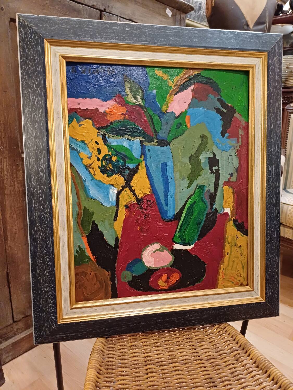 Adrien Seguin 1926-2005 Still life signed dated 1992