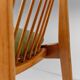Four Mid-Century Modern Italian Wood Dining Chairs in the Style of Ico Pari