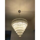 Lustre en verre de murano italien