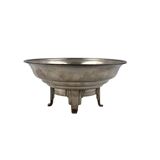 Art Deco silver-plated coup / vide poche, Ercuis France 1940s