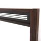 Scandinavian rosewood mirror "exellens", Fröseke, Sweden, 1960 - 126x100cm
