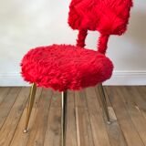 Red 60s mmoute chair