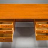 Danish teak desk by Kai Kristiansen for FM Møbler, 1960s