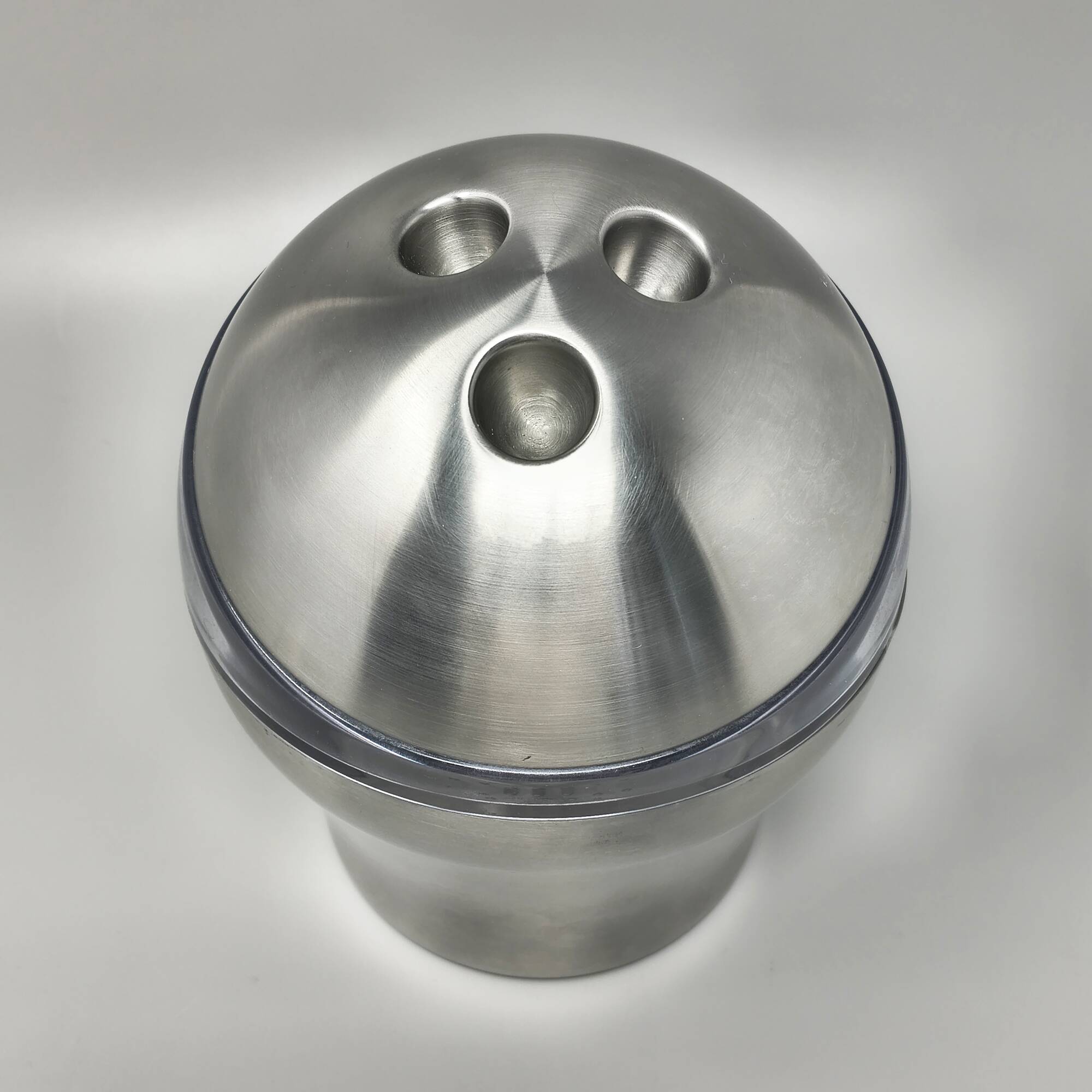 1970s Space Age "Bowling Ball" Ice Bucket by WMF. Made in Germany