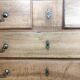 Louis XVI light oak style chest of drawers