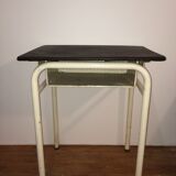 Schoolboy desk adult size black and white
