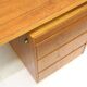 Large vintage teak wood desk/executive desk from the 1960s