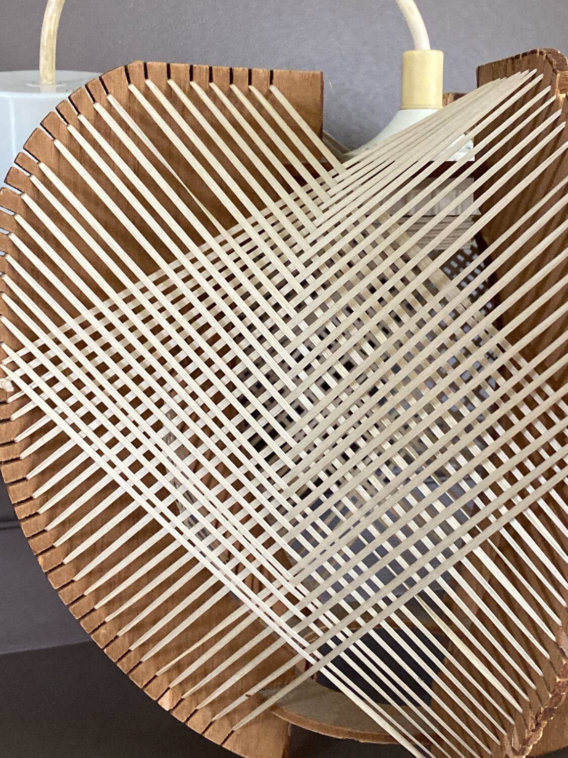 Vintage Scandinavian pendant light