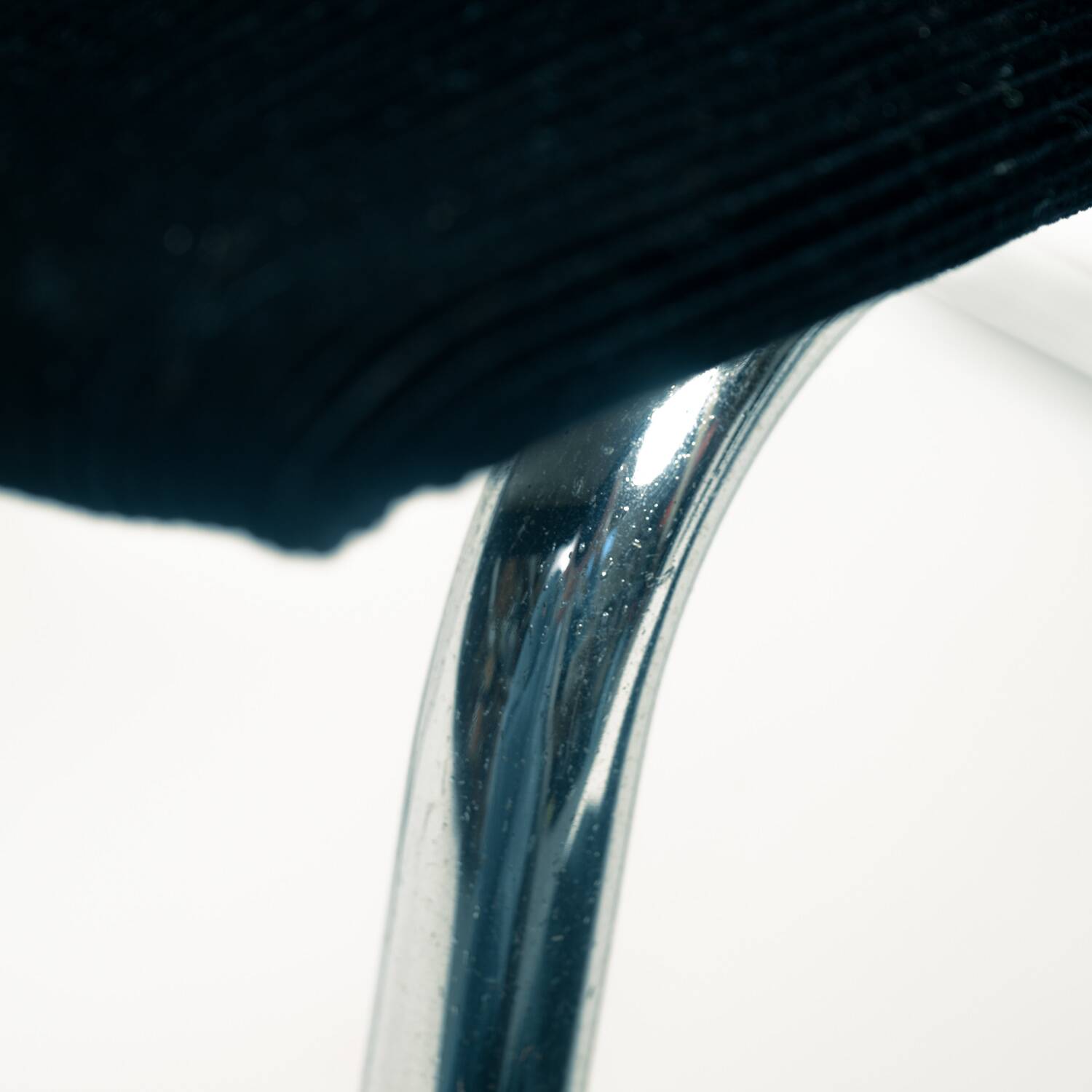 De Wit 4014 tubular steel Dutch lounge chair, 1950s