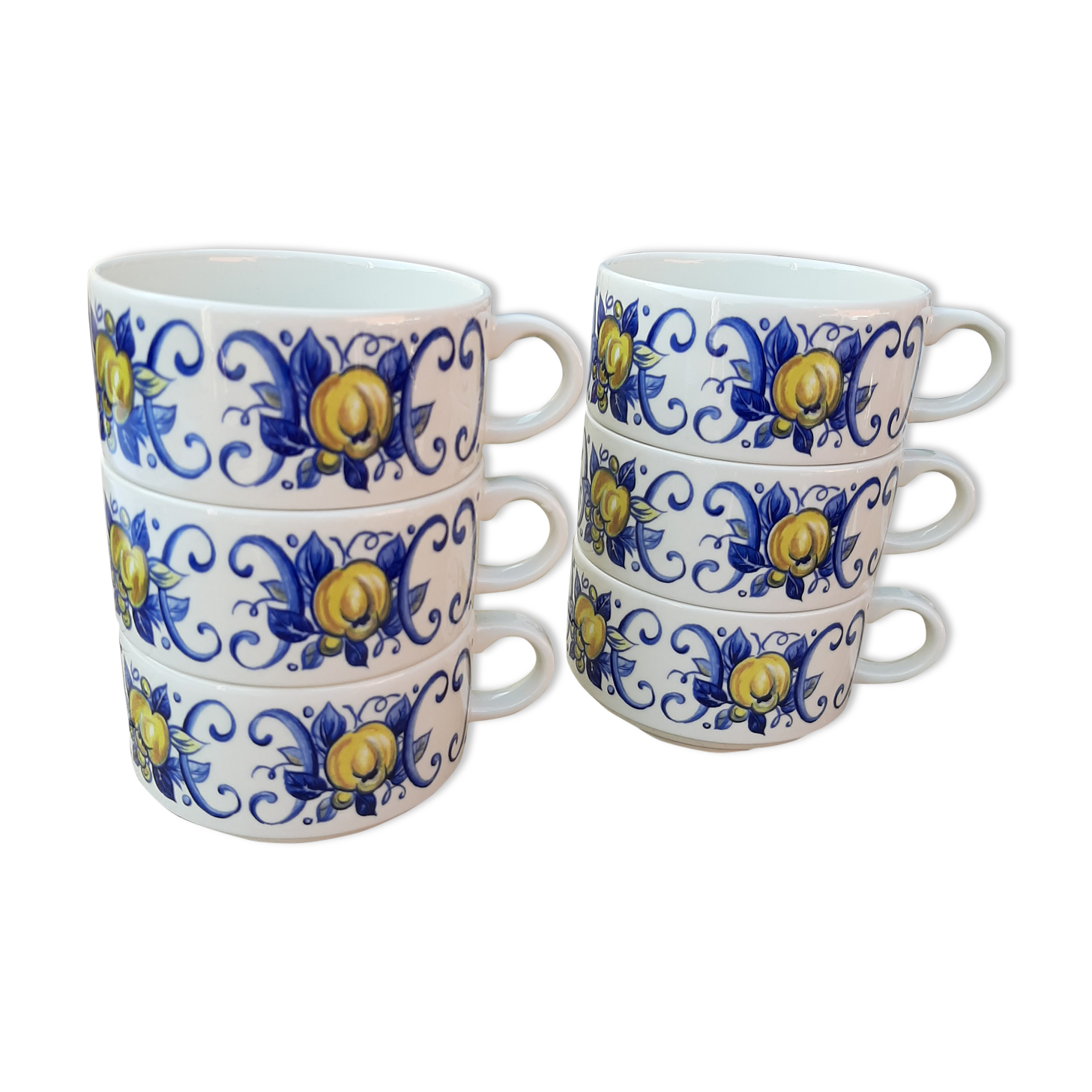 6 tea cups Cadiz Villeroy and Boch