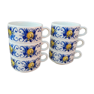 6 tasses à thé Cadiz Villeroy et Boch