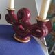 Pair of ceramic candelabra from Vallauris, circa 1950