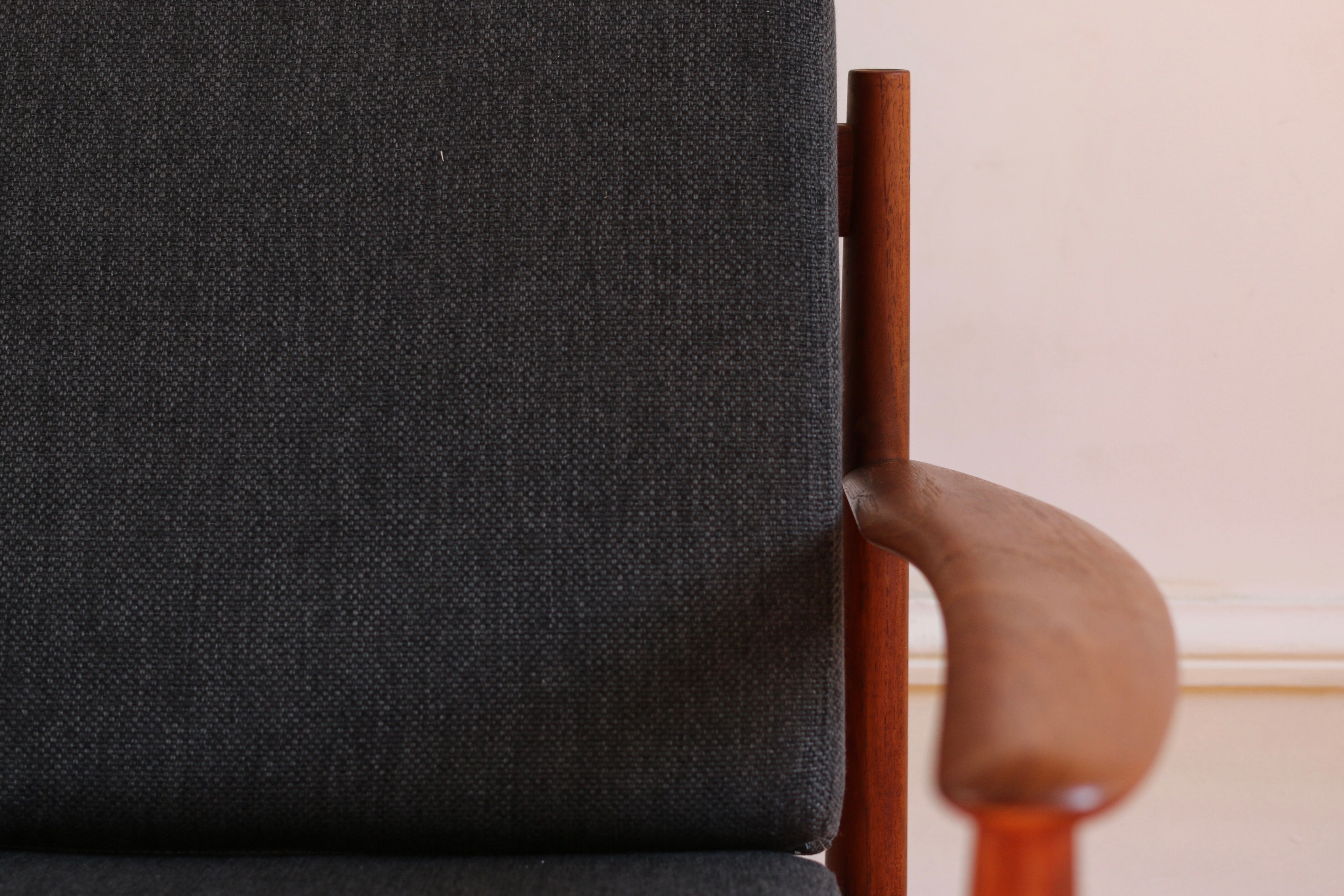 Scandinavian armchair Grete Jalk teak