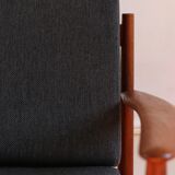 Scandinavian armchair Grete Jalk teak