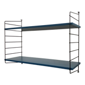 Étagère murale en bleu des années 70