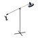 Mid-century counterbalance floor lamp by Boulanger, Belgium, 1960s