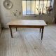 Walnut bistro farmhouse table 180cm